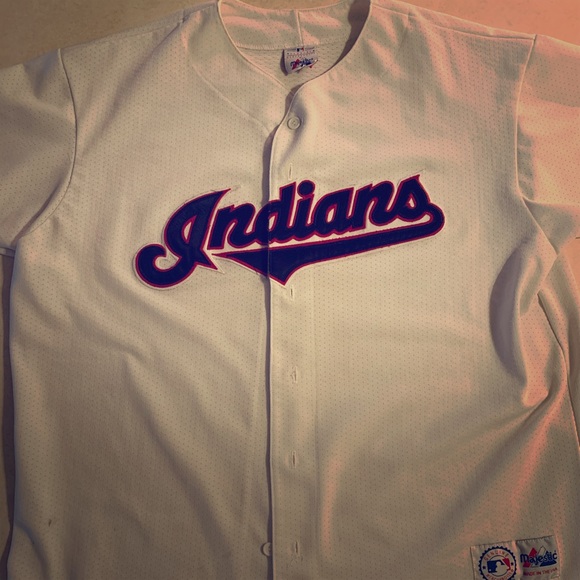 blank indians jersey